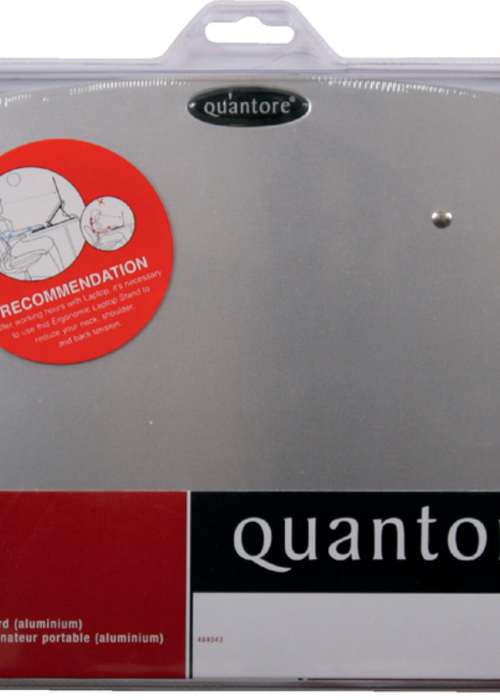 Quantore Laptopstandaard Quantore verstelbaar aluminium