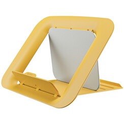 Support ordinateur portable Leitz Ergo Cosy jaune