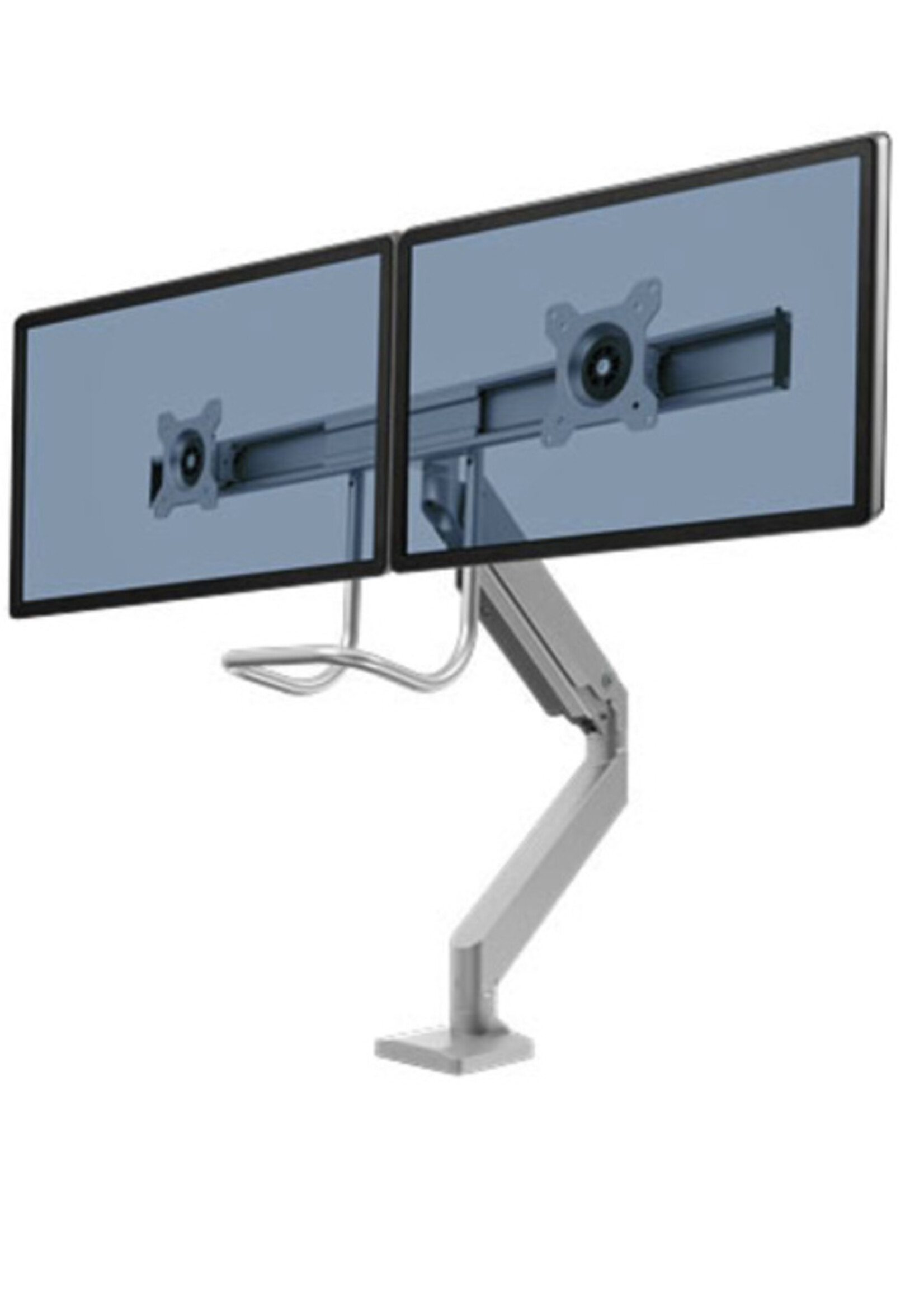 Fellowes Bras porte-écran double Eppa Crossbar argent