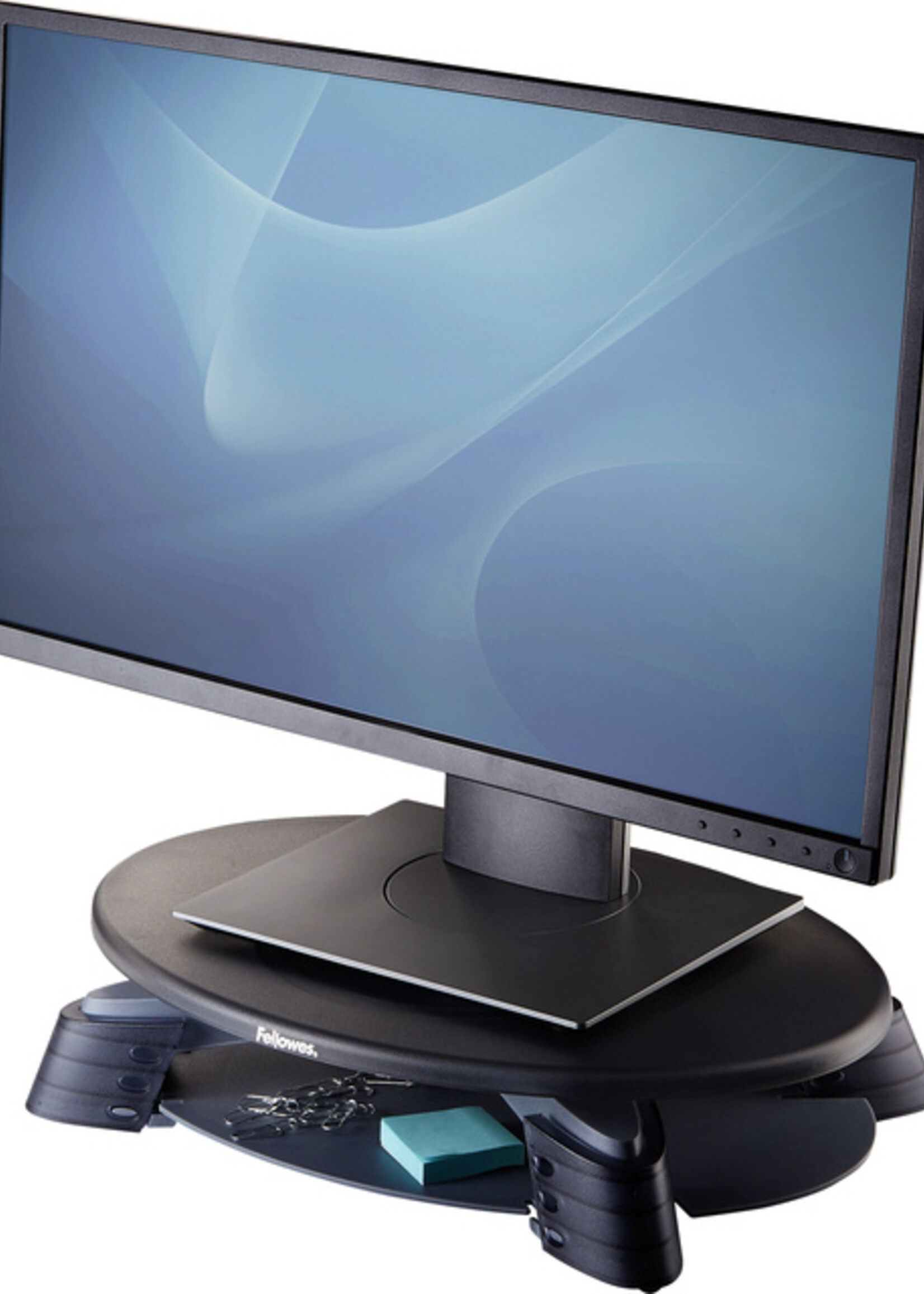 Fellowes Monitorstandaard Fellowes Compact lichtgrijs/donkergrijs
