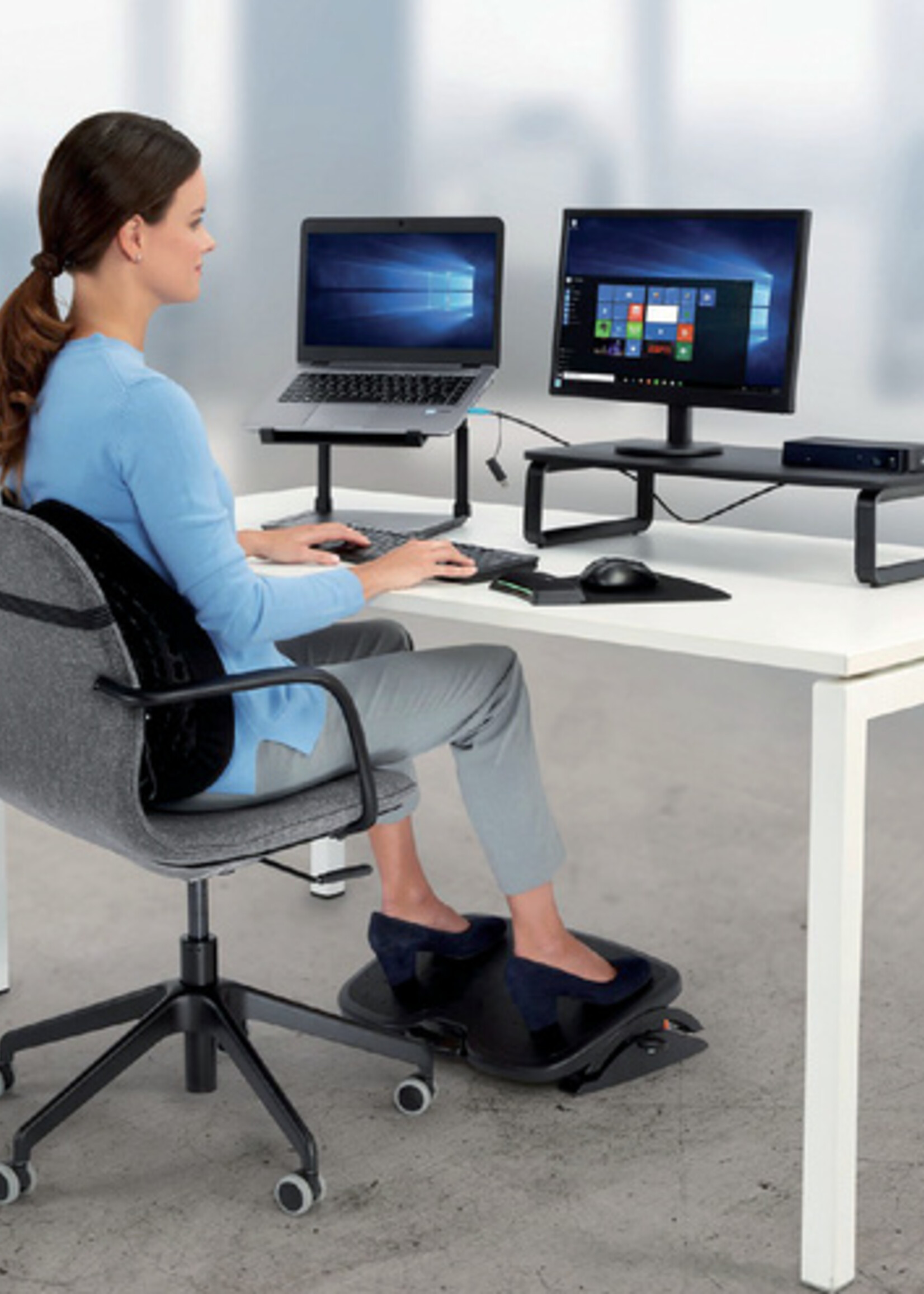 Kensington Monitorstandaard Kensington SmartFit extra wide zwart