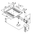 Neomounts by Newstar Laptoparm Neomounts D100 met klem zwart