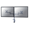 Neomounts by Newstar Monitorarm Neomounts D1330D 2x10-27" zilvergrijs