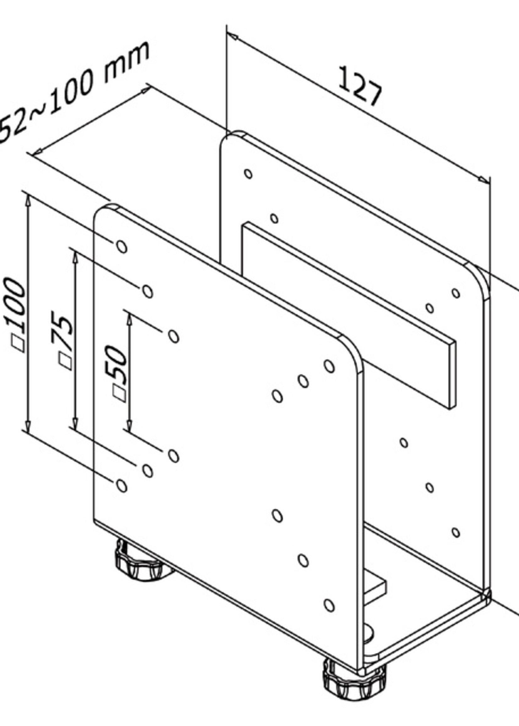 Neomounts by Newstar CPU houder Neomounts Thin client 20 zwart
