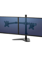 Fellowes Bras écran Fellowes Seasa double horizontal sur pied noir