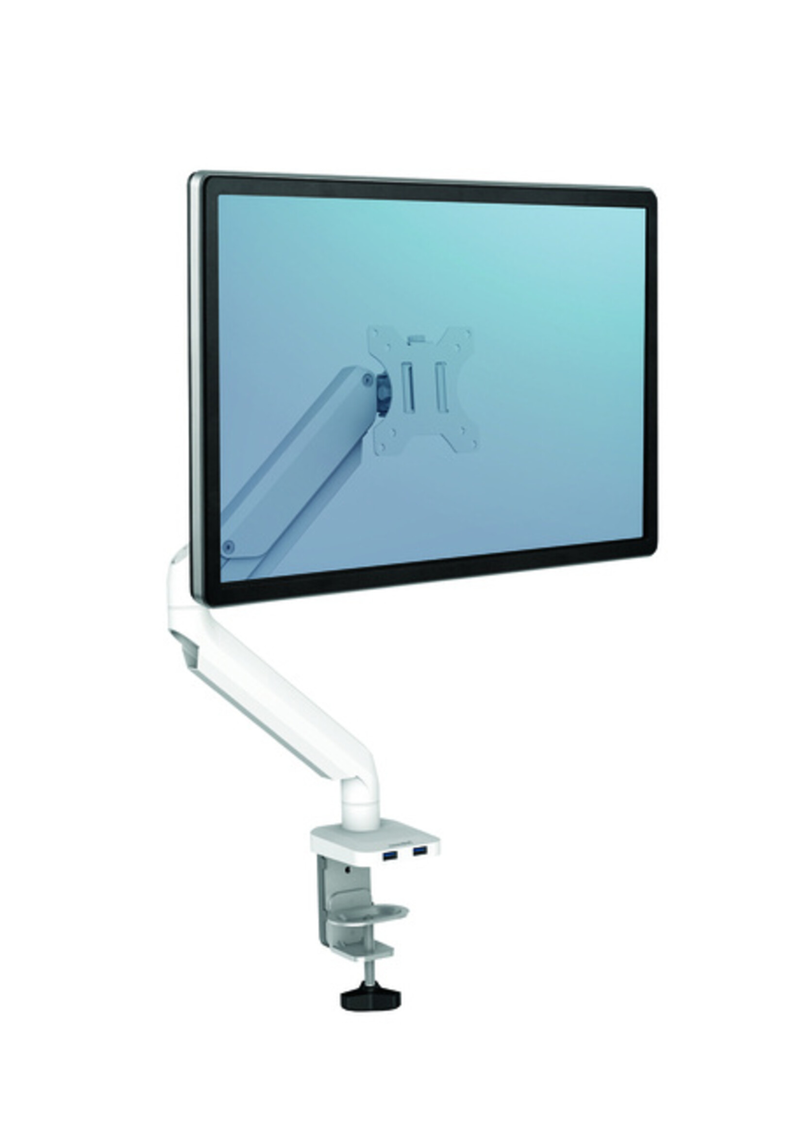 Fellowes Monitorarm Fellowes Platinum Serie Single wit