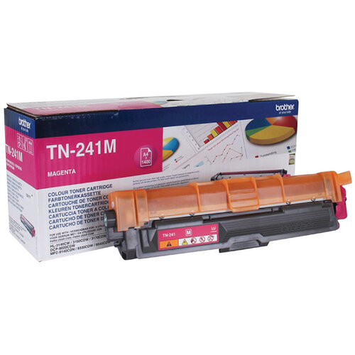 Brother Tonercartridge Brother TN-241M rood