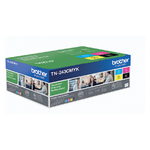 Brother Cartouche toner Brother TN-243 noir + 3 couleurs