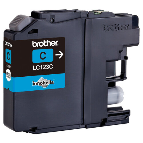 Brother Cartouche d’encre Brother LC-123C bleu
