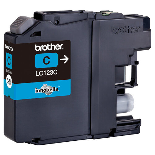 Brother Inktcartridge Brother LC-123C blauw