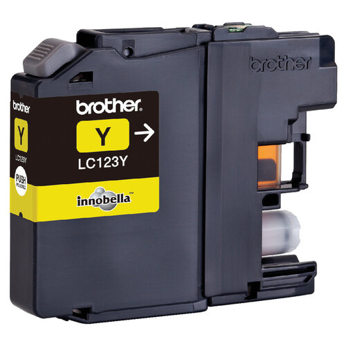 Brother Cartouche d’encre Brother LC-123Y jaune