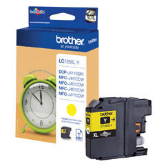 Inktcartridge Brother LC-125XLY geel HC