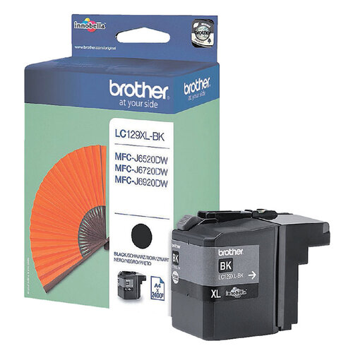 Brother Inkcartridge Brother LC-129XLBK zwart HC