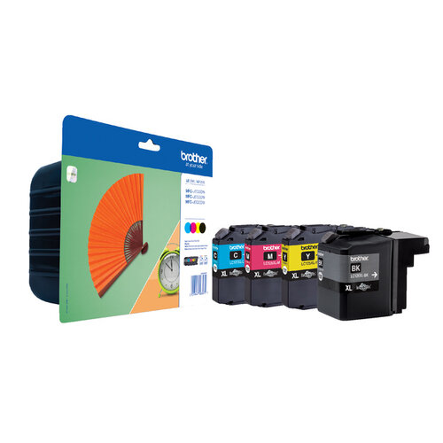 Brother Inktcartridge Brother LC-129XLVALBP zwart + 3 kleuren HC