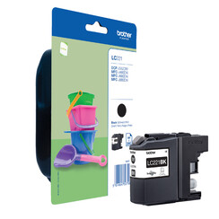 Inktcartridge Brother LC-221 zwart