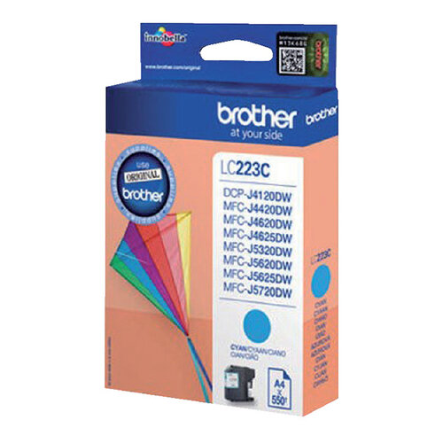 Brother Cartouche d’encre Brother LC-223C bleu