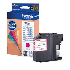 Cartouche d’encre Brother LC-223M rouge