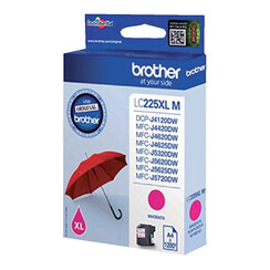 Inktcartridge Brother LC-225XLM rood HC