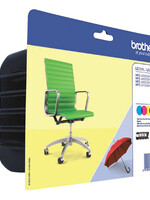 Brother Inktcartridge Brother LC-229XLVALBP zwart + 3 kleuren HC