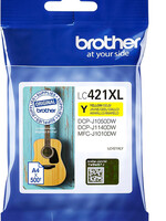 Brother Cartouche d'encre Brother LC-421XL jaune