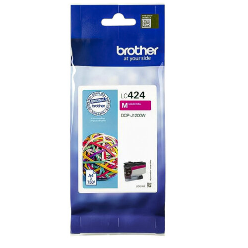 Brother Inktcartridge Brother LC-424 rood