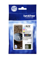 Brother Cartouche d'encre Brother LC-422VAL noir 3 couleurs