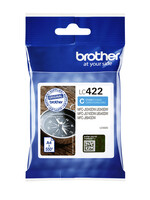 Brother Cartouche d'encre Brother LC-422C bleu
