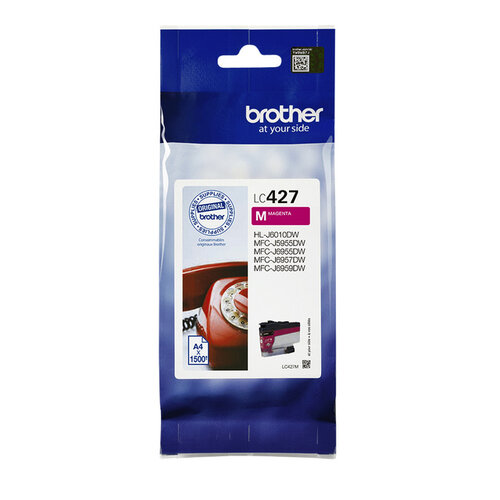 Brother Inktcartridge Brother LC-427M rood