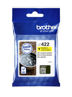 Brother Cartouche d'encre Brother LC-422Y jaune