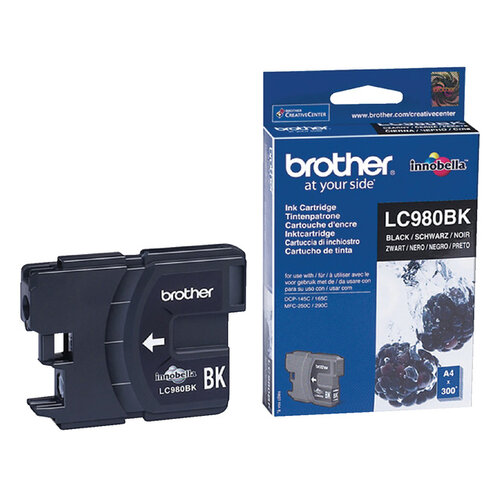 Brother Cartouche d’encre Brother LC-980BK noir