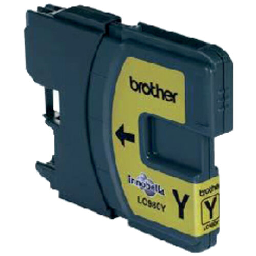 Brother Inktcartridge Brother LC-980Y geel