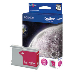 Inktcartridge Brother LC-1000M rood