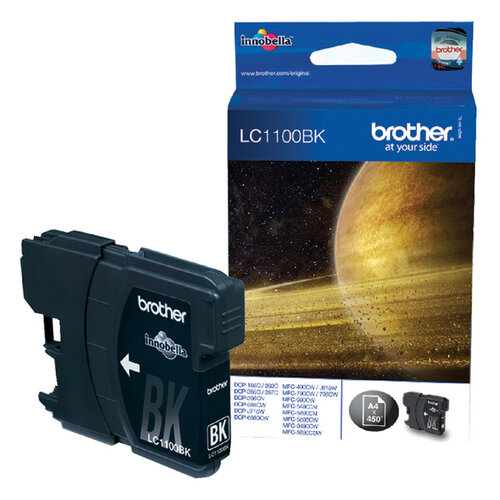 Brother Inktcartridge Brother LC-1100BK zwart