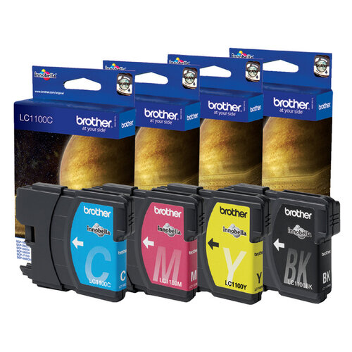 Brother Inktcartridge Brother LC-1100C blauw