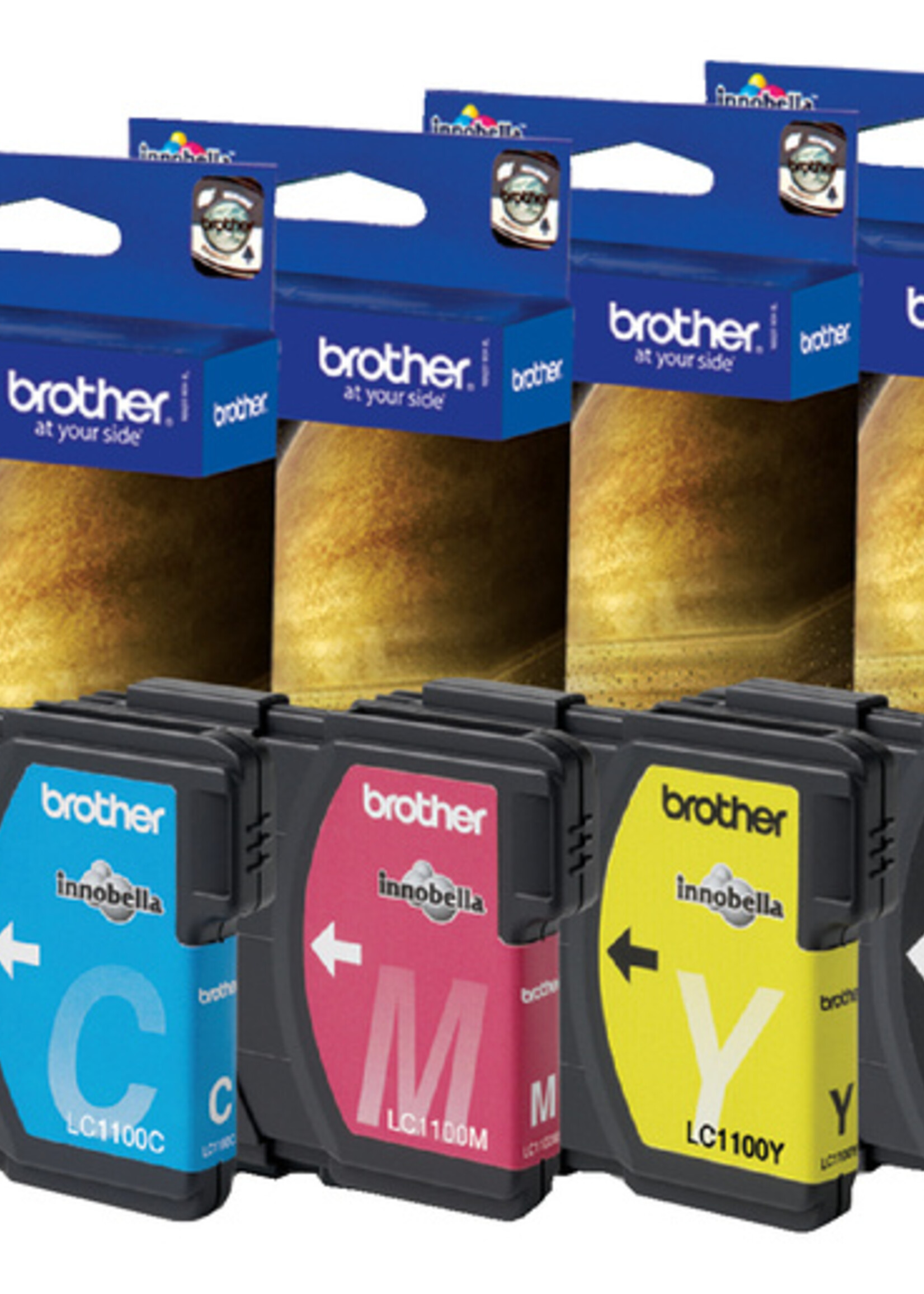 Brother Cartouche d’encre Brother LC-1100Y jaune