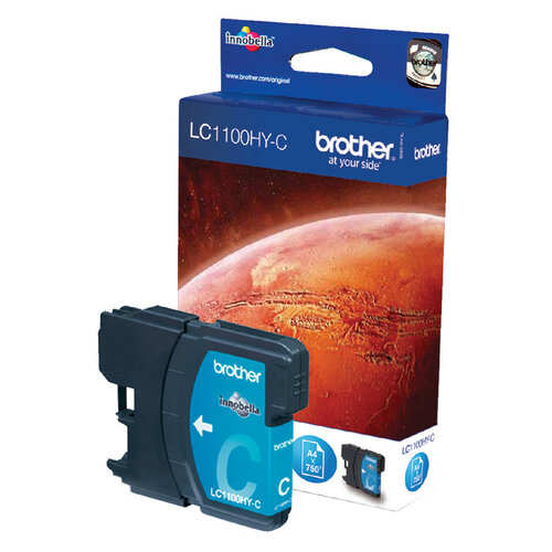 Brother Cartouche d’encre Brother LC-1100HYC bleu HC