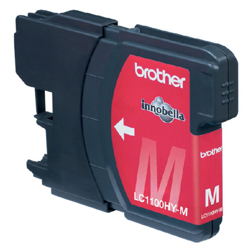 Brother Inktcartridge Brother LC-1100HYM rood HC