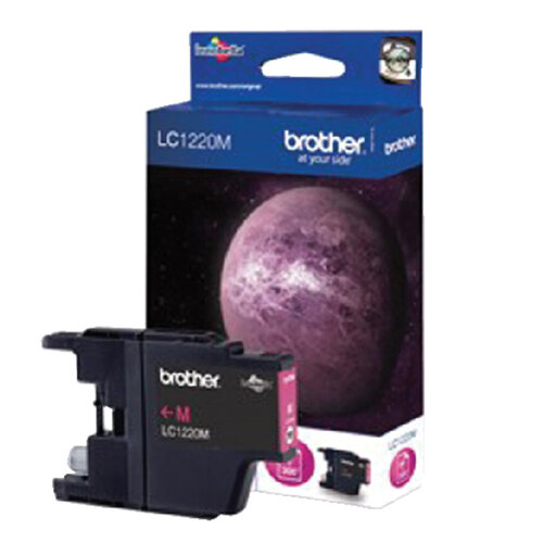 Brother Inktcartridge Brother LC-1220M rood