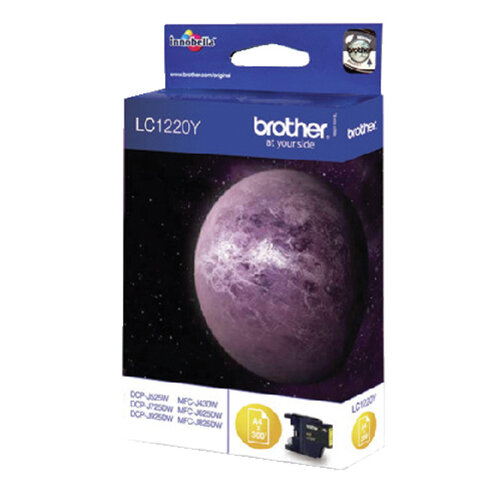 Brother Inktcartridge Brother LC-1220Y geel
