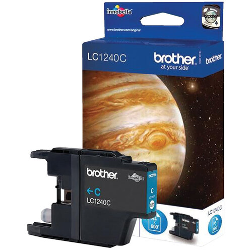 Brother Inktcartridge Brother LC-1240C blauw