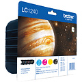 Brother Inktcartridge Brother LC-1240VALBP zwart + 3 kleuren