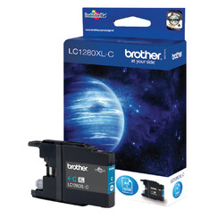 Inktcartridge Brother LC-1280XLC blauw HC