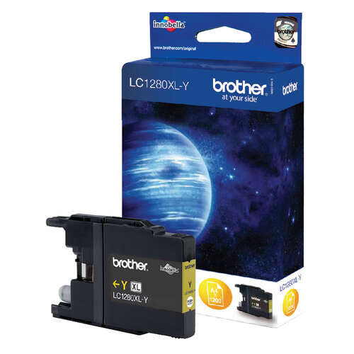 Brother Inktcartridge Brother LC-1280XLY geel HC