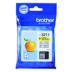 Cartouche d’encre Brother LC-3211 jaune