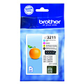 Brother Cartouche d’encre Brother LC-3211 noir + 3 couleurs