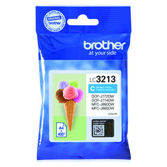 Cartouche d’encre Brother LC-3213 bleu HC