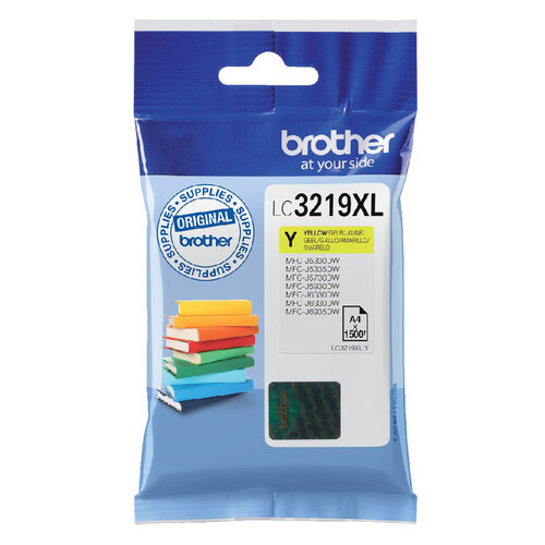 Brother Cartouche d’encre Brother LC-3219XLY jaune HC