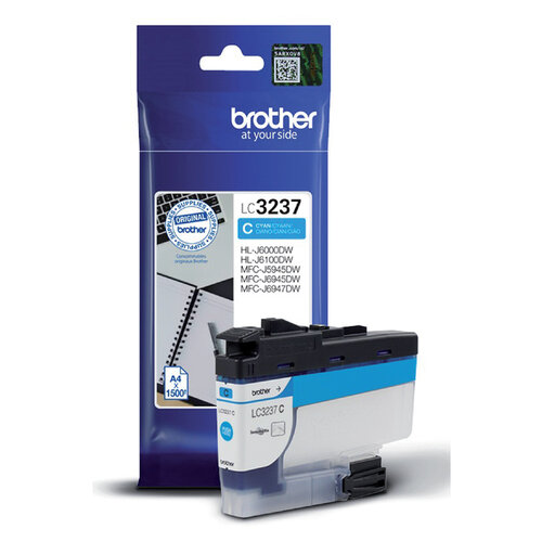 Brother Cartouche d'encre Brother LC-3237 bleu