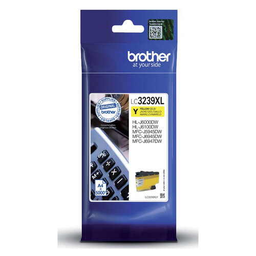 Brother Inktcartridge Brother LC-3239XL geel HC