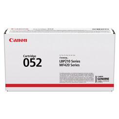 Cartouche toner Canon 052 noir